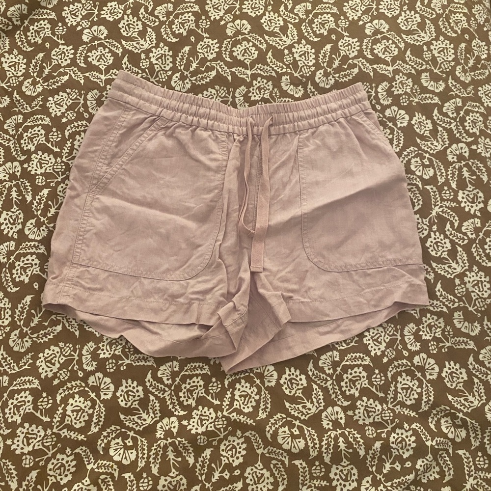 J Crew Seaside short in linen blend